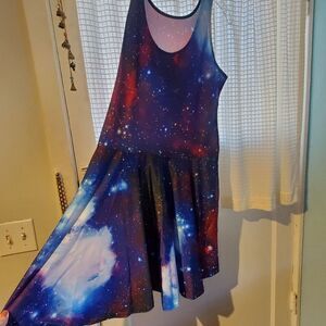 Star Galaxy Skater Stretch Gamer 2XL